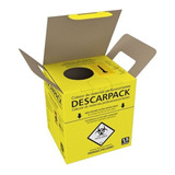 Caixa Coletora Agulha/seringa 1,5 L Descartável - Descarpack