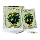 Caixa Com 10 Sachês Chamel Chá Verde 13g