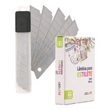 Caixa Com 100 Lâminas Refil Estilete Largo 18mm