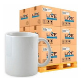 Caixa Com 24un Canecas Brancas P/sublimação Live Original