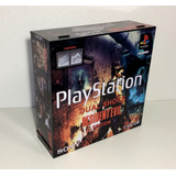 Caixa Com Divisoria Playstation 1 Fat Residente Evil De Mdf 