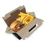 Caixa Combo Kids Hamburguer Batata Delivery 100un