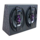 Caixa Compacta Slim Para Falante 6x9 + Pioneer 6960 200w