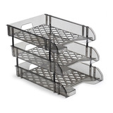 Caixa Correspondência Organizador Modular Tripla Fume Waleu