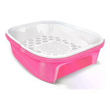 Caixa De Areia Furba Bandeja Sanitária Wc Easymec Gato 3 Pç