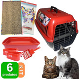 Caixa De Areia Gato Caixa De Transporte Com Arranhador Gato