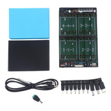 Caixa De Armazenamento De Bateria Power Bank Diy Case Com Ca