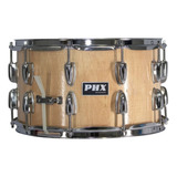Caixa De Bateria Phx 14x8 10 Afinaçõe Natural Pele Porosa