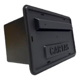 Caixa De Cartas Correio Pvc P/ Embutir Gradil Grade E Portão