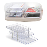 Caixa De Correspondência Tripla Móvel Cristal