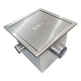 Caixa De Gordura 45x45x35 Lovenox Em Aço Inox 304
