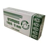 Caixa De Grampos 106/6 Aço Galvanizado C/ 5000 Unidades -acc