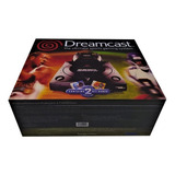 Caixa De Mdf Dreamcast Americano Sports Com Divisória E Alça