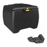 Caixa De Moto Baú Motoboy 140 Litros Icbras E Suporte Icbras