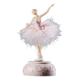 Caixa De Música Bailarina Dançando Swan