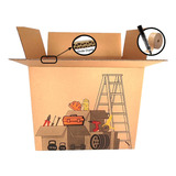 Caixa De Papelão Ferramenta Reforçada Dura 60x40x50 G 3unid