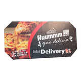 Caixa De Pizza Trem 70x34,5x04 Com 25 Unidades