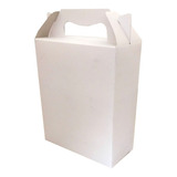 Caixa De Presente Maleta 60 Unidades M2 21x18x7,5 - Branco