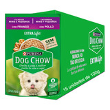 Caixa De Sachês Dog Chow Filhotes