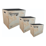 Caixa De Salto, Box Jump Para Crossfit Kit C/03 Caixas