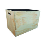 Caixa De Salto Jump Box Plyo Box  24pol. 60x65x50 Cm
