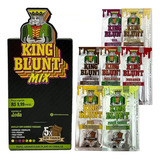 Caixa De Seda King Blunt Mix 25 Livretos Sabores Váriados