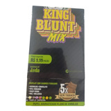 Caixa De Seda King Blunt Mix 7 Sabores - 25 Pacotes Com 5 