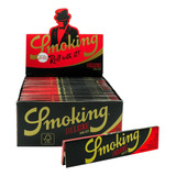 Caixa De Seda Smoking Master Prata King Size Original C/selo