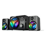 Caixa De Som 2.1 Subwoofer Amplificada Microlab U210 Bluetoo Cor Preto Voltagem 5v