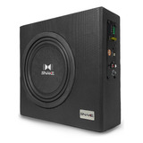 Caixa De Som Amplificada Automotiva Slim Sub 8 Polegadas 