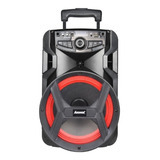 Caixa De Som Amvox Aca 250 Groove Portátil Com Bluetooth Preta 110v/220v