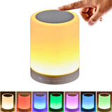 Caixa De Som Bluetooth Abajur Luminária