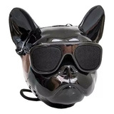 Caixa De Som Bluetooth Bulldog Francês Cabeça De Cachorro