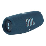 Caixa De Som Bluetooth Charge 5 40w Azul Jbl 110v/220v