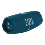Caixa De Som Bluetooth Charge 5 40w Azul Jbl 110v/220v