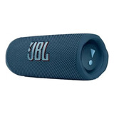 Caixa De Som Bluetooth Flip 6 30w Rms À Prova D'água Jbl Cor Azul 110v/220v
