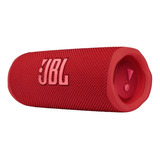 Caixa De Som Bluetooth Jbl Flip 6 Prova De Água Vermelha