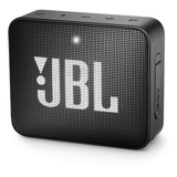 Caixa De Som Bluetooth Jbl Go 2 3w À Prova Dágua Black