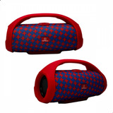 Caixa De Som Bluetooth Mini Boombox Potente Portatil Fm Usb 