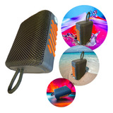Caixa De Som Bluetooth Mini C/ Alça Potente Rádio Mochila Sd