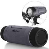 Caixa De Som Bluetooth Zealot S1 Para Bicicleta Com Lanterna
