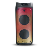 Caixa De Som Bomber Beatbox 1400 Bluetooth Full Leds Cor Preto 110v/220v