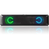 Caixa De Som Gamer Computador Pc Soundbar Subwoofer Led Rgb