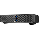 Caixa De Som Gamer Para Computador Pc Soundbar Usb Led Rgb