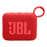 Caixa De Som Jbl Go 4 Bluetooth /4.2 W Rms Cor Vermelho 110v/220v