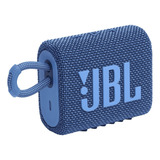 Caixa De Som Jbl Speak Go 3 Eco Bluetooth Azul