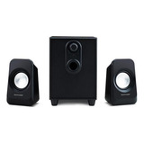 Caixa De Som Multilaser Speaker Sp377 Subwoofer 20w Preta