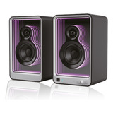 Caixa De Som Multimídia 100w Home Áudio Bluetooth Home Studio 2.0 Cor Preto