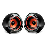 Caixa De Som Multimídia Speaker Pc 2.0 10w Rms P2 X Usb