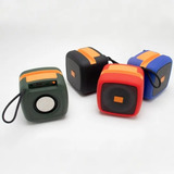 Caixa De Som Multimídia Tws Com Suporte Para Celular Cor Preto